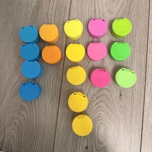 Gabby's Dollhouse Cat Containers Multicolor Plastic Storage Lot Kids OS